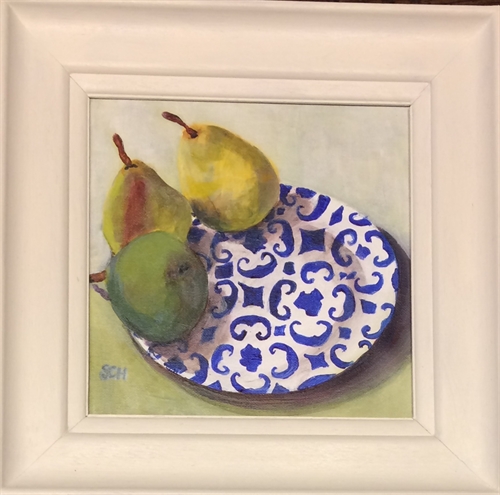 Pear on Plate 1 - 12