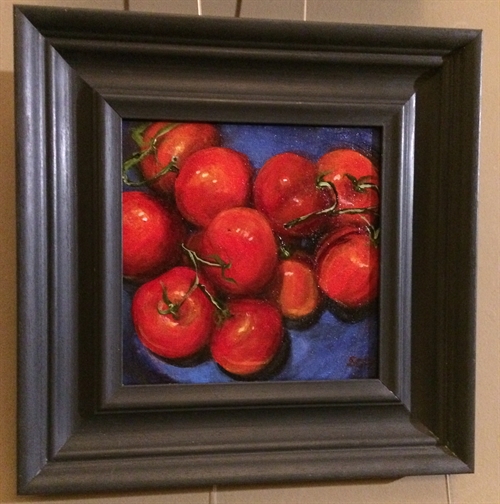 Tomatoes on Blue- 37